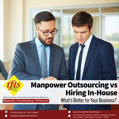 Manpower Outsourcing vs Hiring In-House: What’s Better for Indian Business