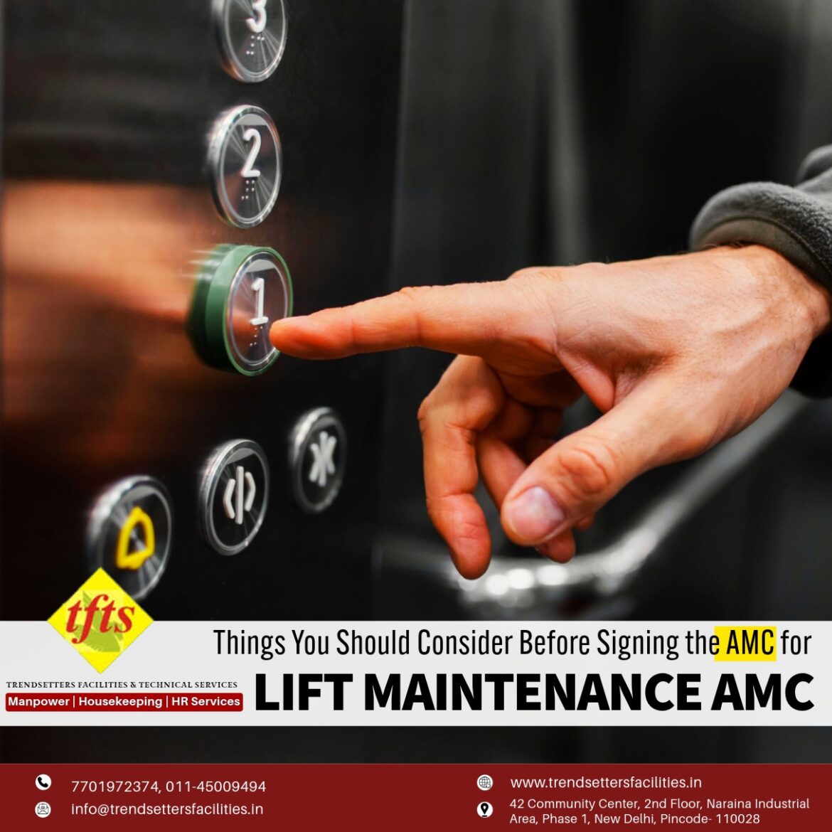 Lift Maintenance Contract in Delhi & NCR: Things You Should Consider Before Signing the AMC