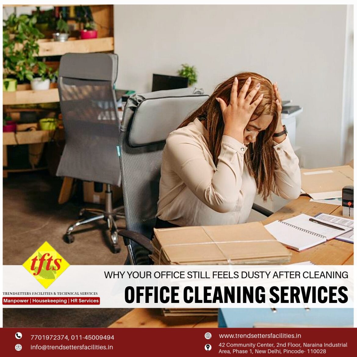 Office Housekeeping Services in Delhi NCR TFTS