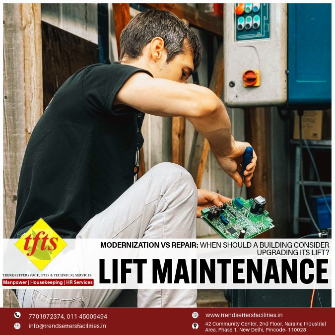 Modernization vs Repair: When Should a Building Consider Upgrading Its Lift?